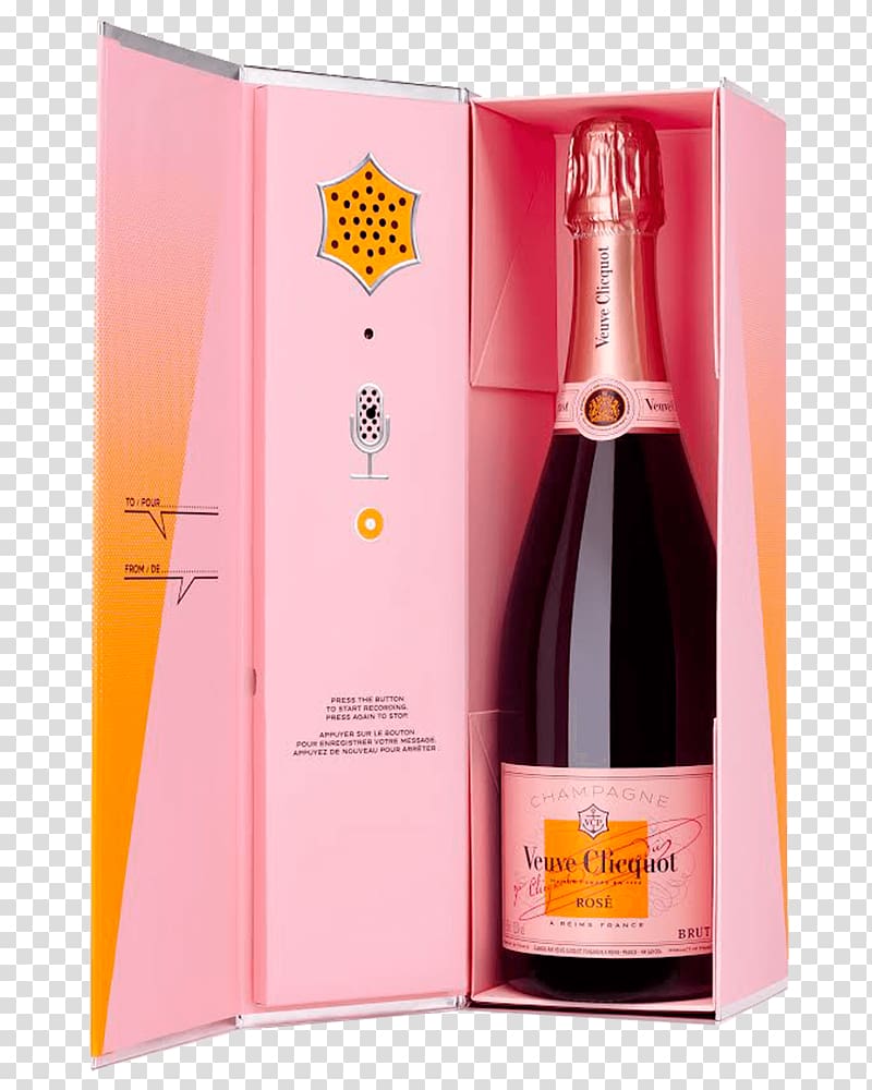 Rosé Champagne Moët & Chandon Wine Veuve Clicquot, champagne rose transparent background PNG clipart