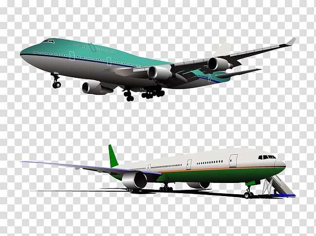 Boeing 747-400 Boeing 747-8 Airplane Aircraft Boeing 767, aircraft transparent background PNG clipart