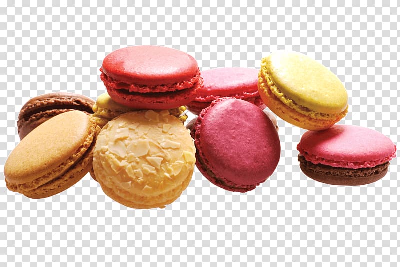 Macaroon Macaron Petit four Praline Belgian chocolate, macarons transparent background PNG clipart