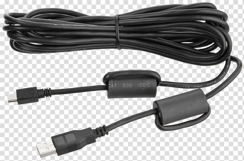Canon IFC-200U USB Cable Canon 1893B001 INTERFACE CABLE IFC-500U Camera Canon IFC-600PCU USB Cable Adapter/Cable, Canon EOS 500D transparent background PNG clipart