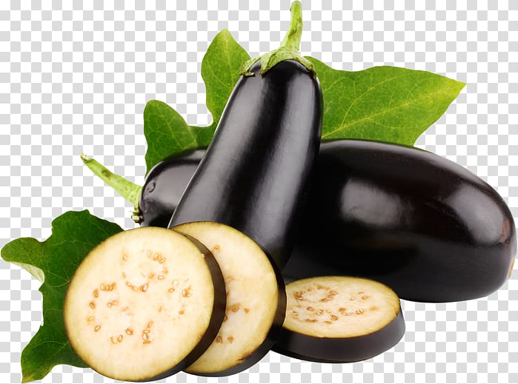 sliced black eggplant, Badrijani Mashed Eggplant Salad Zakuski Vegetable, eggplant transparent background PNG clipart