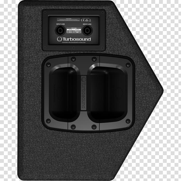 Subwoofer Loudspeaker Computer speakers Full-range speaker Sound, Turbosound transparent background PNG clipart