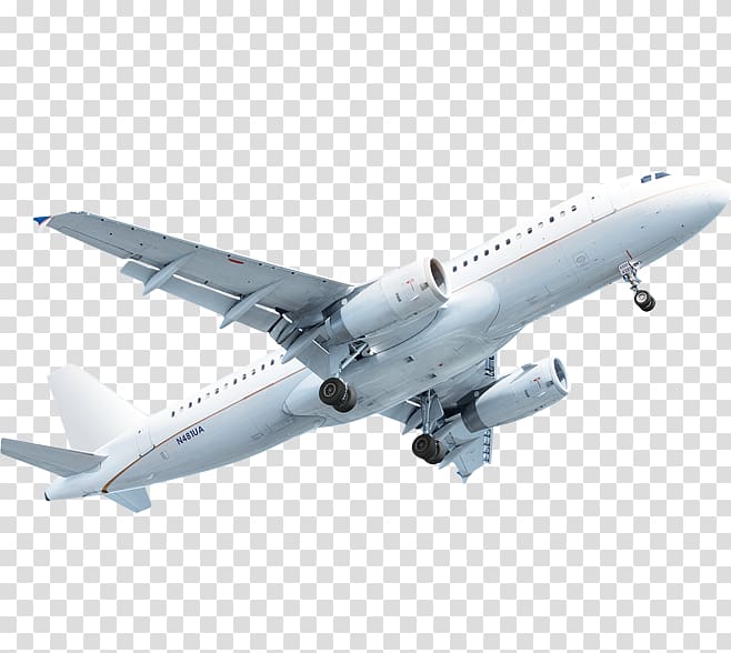 white plane transparent background PNG clipart