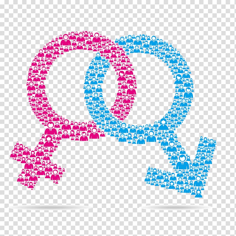 Gender symbol Female, men and women transparent background PNG clipart