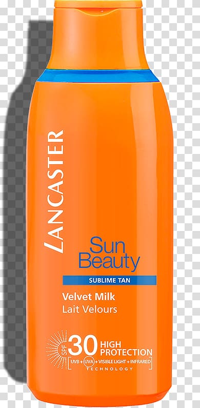Sunscreen Factor de protección solar Lotion Lancaster Sun Beauty Milk Cosmetics, beauty and body transparent background PNG clipart