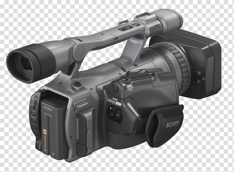 Camera lens Video Cameras Sony Handycam HDR-FX7 HDV, camera lens transparent background PNG clipart