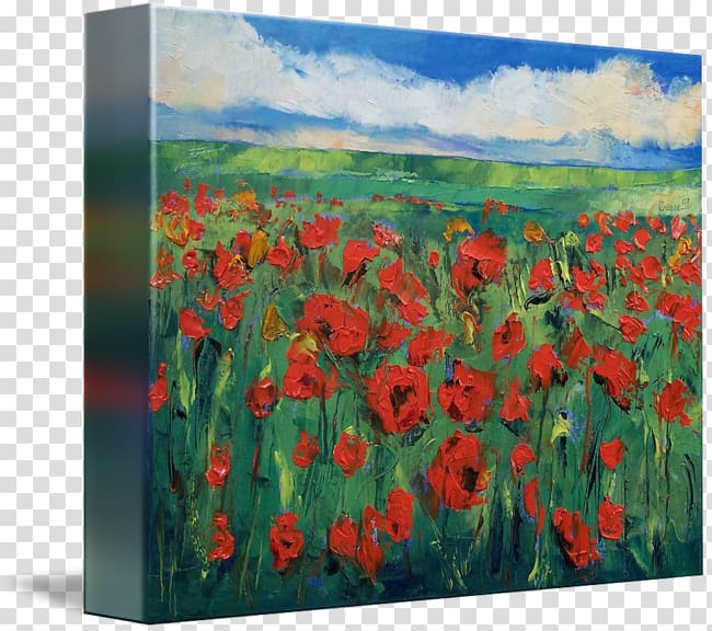 Common poppy Painting A Sunday Afternoon on the Island of La Grande Jatte Poppies, poppy field transparent background PNG clipart