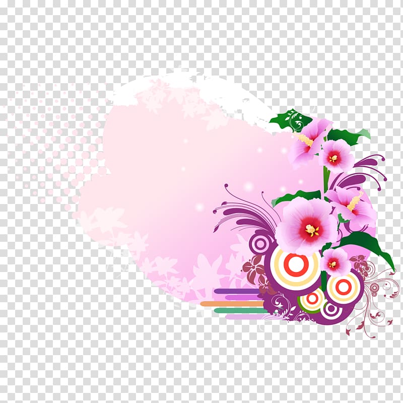 Adobe Illustrator Textile Flower, free pick flowers transparent background PNG clipart