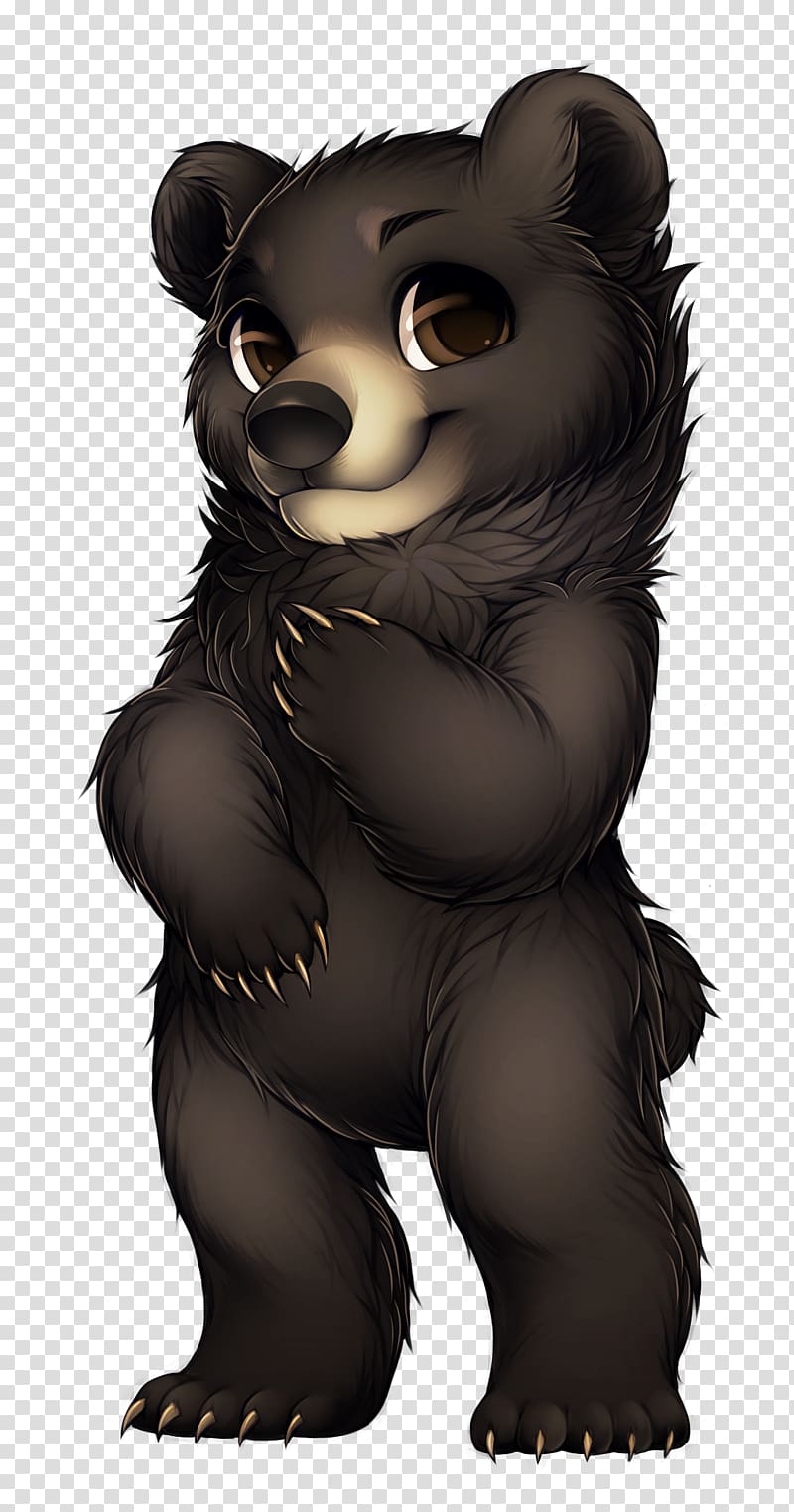 American black bear Giant panda Brown bear Teddy bear, bear transparent background PNG clipart