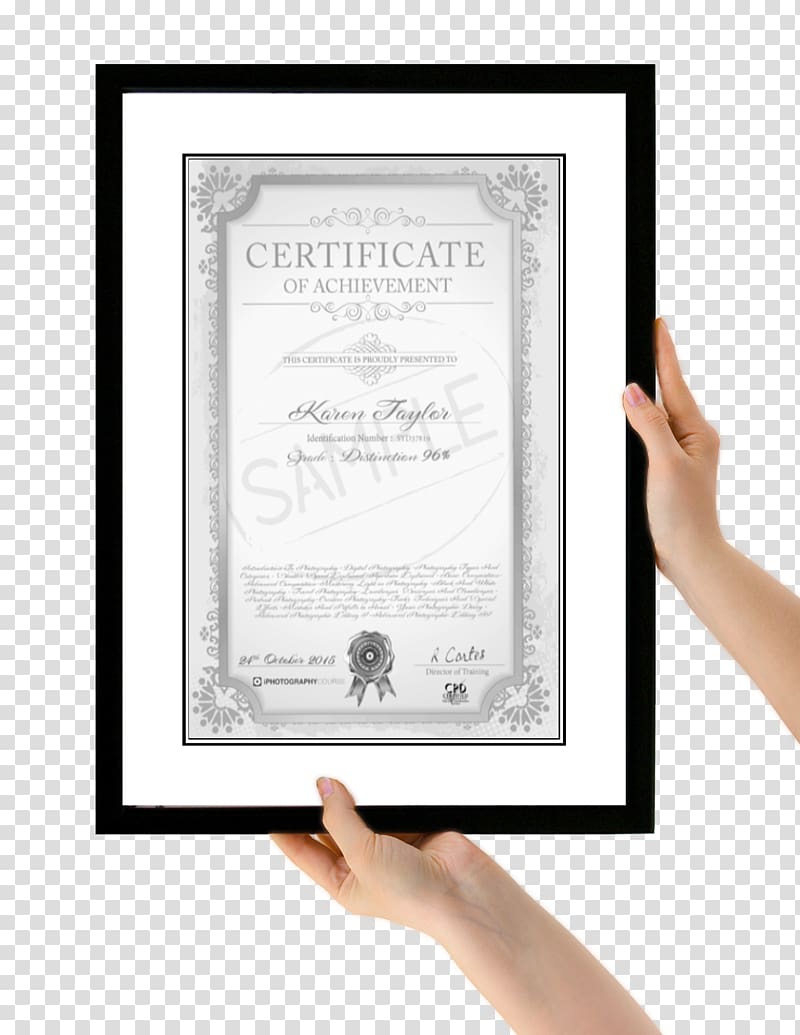 Professional certification Course , certificate of achievement transparent background PNG clipart