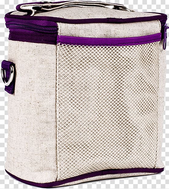 Thermal bag Cooler Textile Lunch, purple dandelion transparent background PNG clipart