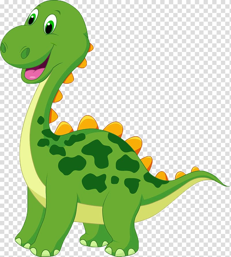 dinosaur dark green spots transparent background PNG clipart