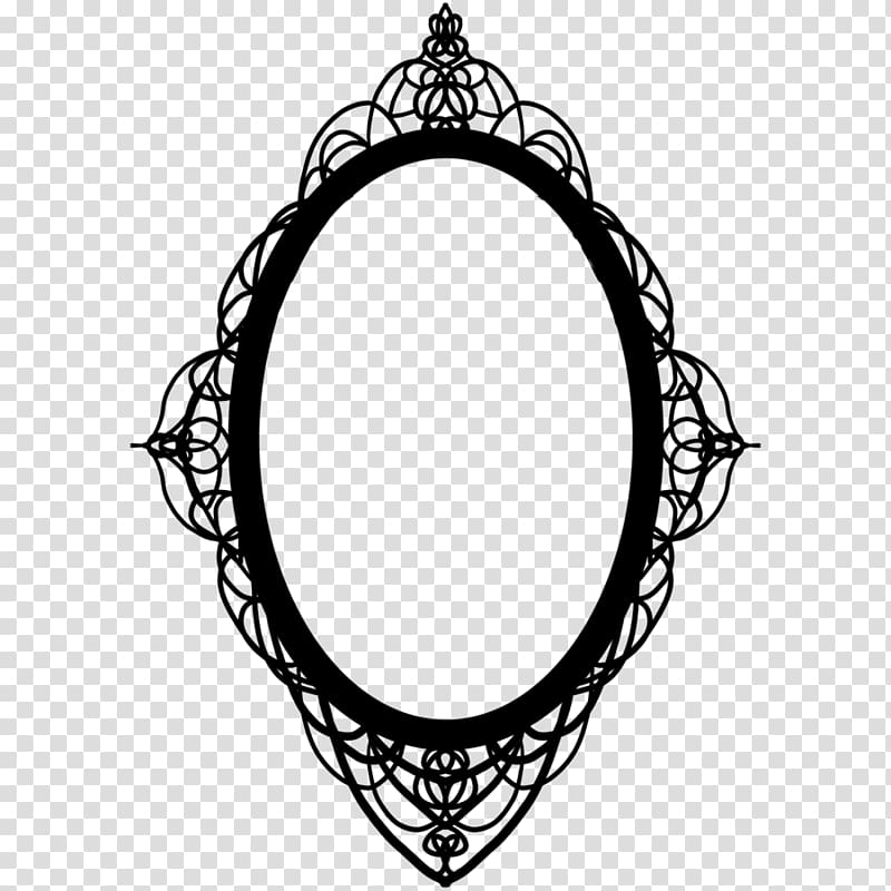 Frames Gothic architecture Mirror Art, goth transparent background PNG clipart