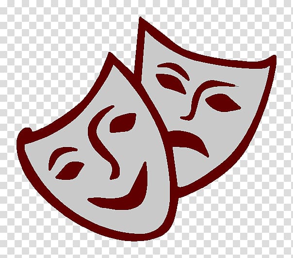 Theatre Drama Mask One-act play, mask transparent background PNG clipart