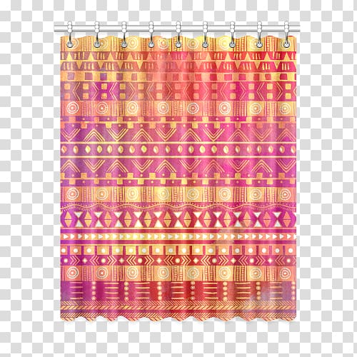 Curtain, aztec Pattern transparent background PNG clipart