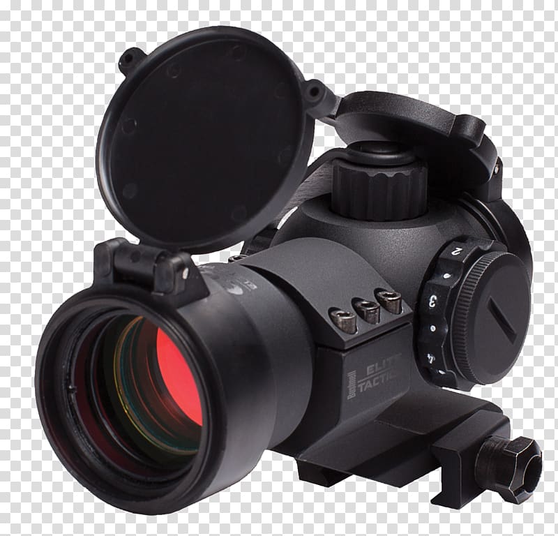 Bushnell 1x32 Elite Tactical Red Dot Sight Bushnell Corporation Telescopic sight, scope transparent background PNG clipart