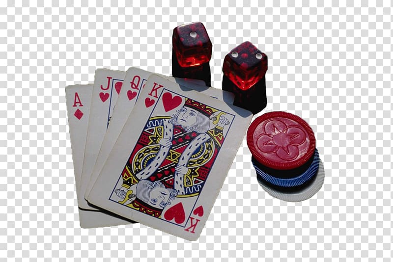 French playing cards Poker Dice, Playing cards and dice pull material Free transparent background PNG clipart