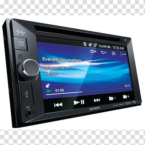Vehicle audio Sony XAV-68BT Sony XAV-65 Automotive head unit ISO 7736, sony transparent background PNG clipart