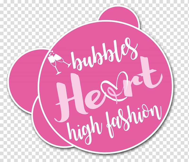 Logo Pink M Brand Font, Heart Bubbles transparent background PNG clipart