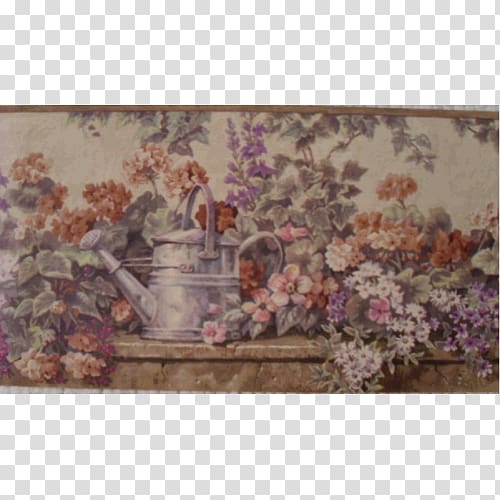 Tapestry Watering Cans Still life Garden , cherry blossom transparent background PNG clipart
