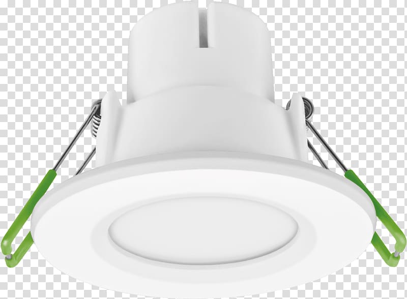 Light fixture Light-emitting diode LED lamp, downlights transparent background PNG clipart