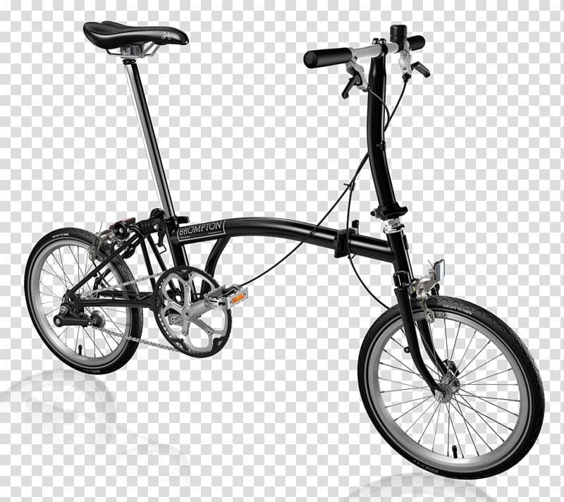 Brompton Bicycle Folding bicycle St John Street Cycles Roadster, Bicycle transparent background PNG clipart