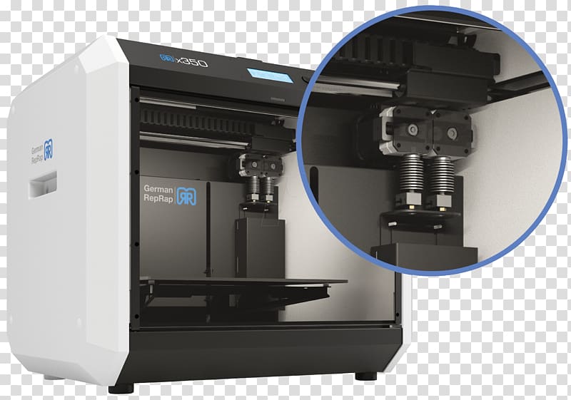 Printer 3D printing RepRap project Dimension, printer transparent background PNG clipart