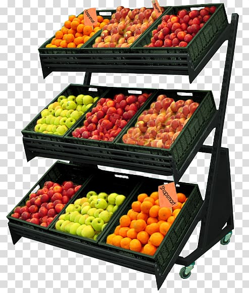 Fruit vegetable Fruit vegetable Display stand, vegetable shop card transparent background PNG clipart