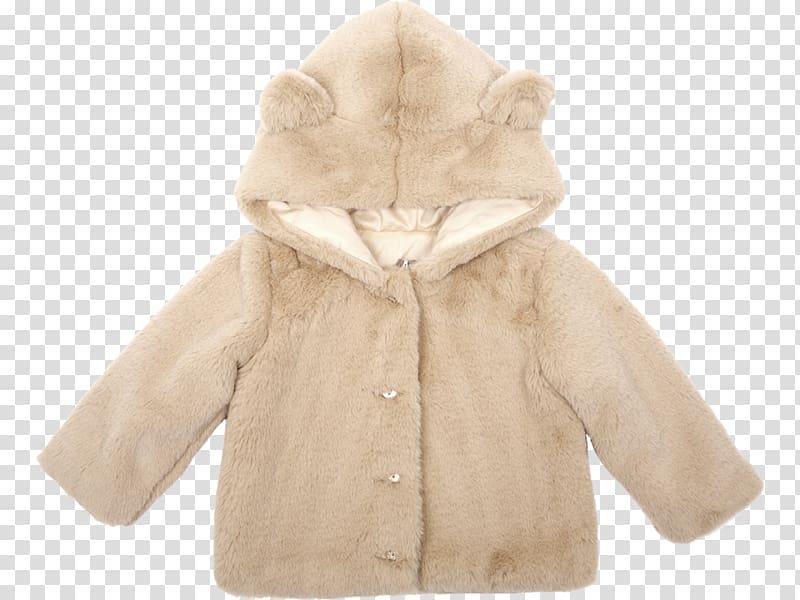 Fur clothing Fake fur Jacket Coat Infant, jacket transparent background PNG clipart