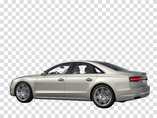 Audi A8 Mid-size car Full-size car, Audi A8 transparent background PNG clipart