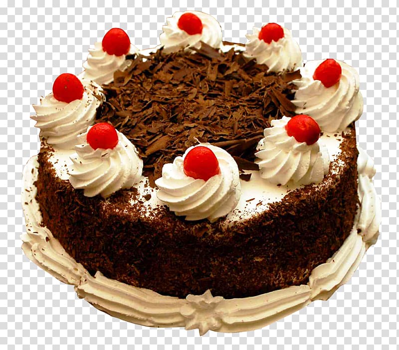 black forest cake , Birthday cake Chocolate cake Christmas cake Fruitcake Wedding cake, birthday cake transparent background PNG clipart