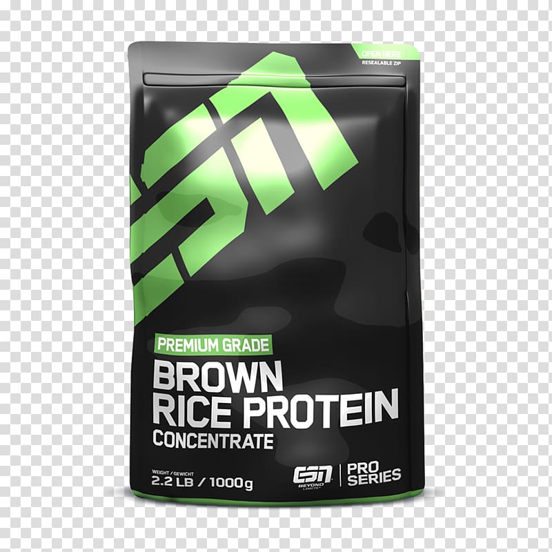 Whey protein isolate Rice protein Eiweißpulver, brown rice transparent background PNG clipart