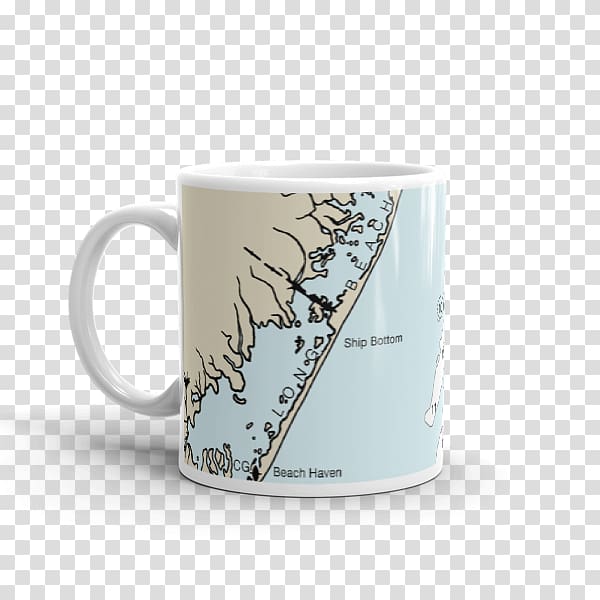 Coffee cup Mug, island beach transparent background PNG clipart