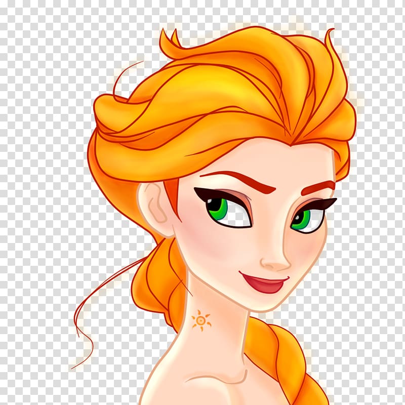 Elsa Anna Rapunzel Drawing Frozen Film Series, elsa transparent background PNG clipart