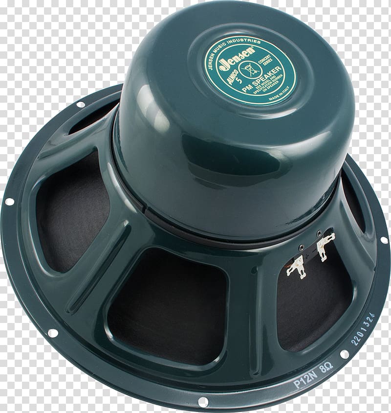 Alnico Guitar speaker Jensen Loudspeakers Voice coil, amplified transparent background PNG clipart