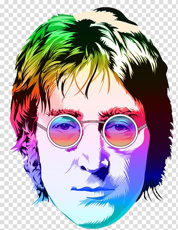John Lennon pop art, Imagine: John Lennon The Beatles Song, john lennon transparent background PNG clipart