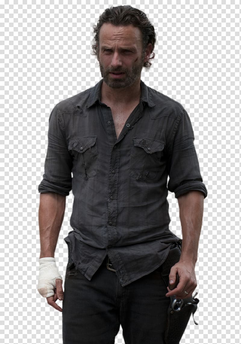 Andrew Lincoln The Walking Dead Rick Grimes Carl Grimes Daryl Dixon, the walking dead transparent background PNG clipart