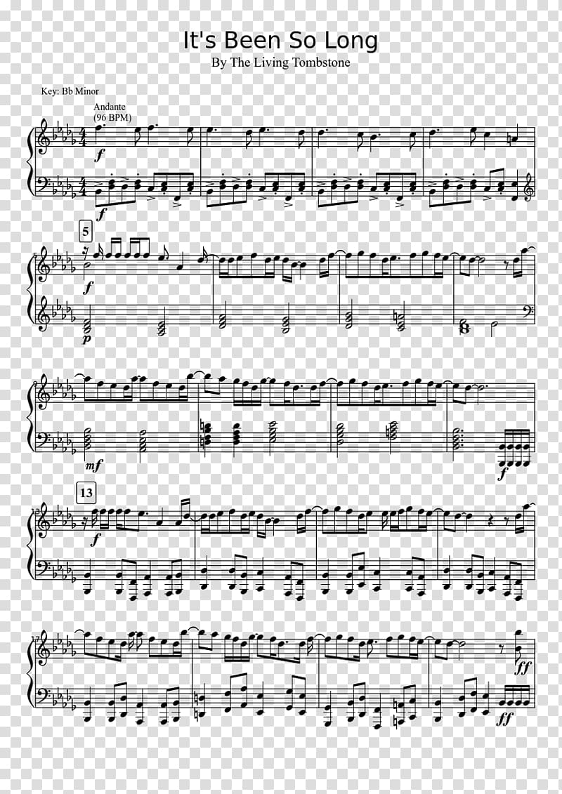 Vivo Per Lei sheet music for voice and piano (PDF-interactive)