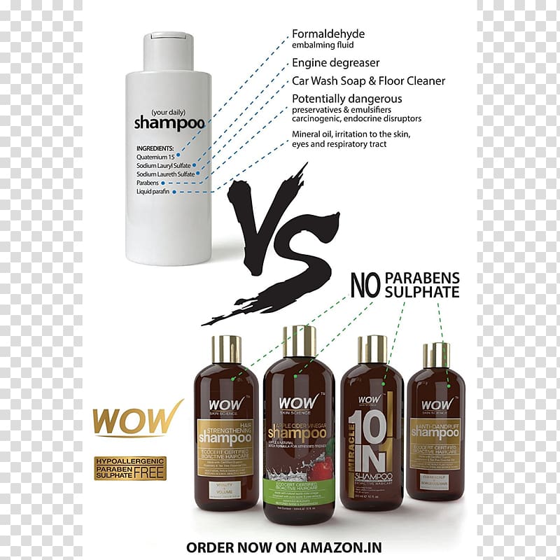Shampoo Dandruff Oil Hair Care Cleanser, Apple Cider Vinegar transparent background PNG clipart