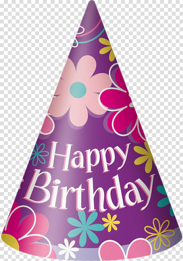 Party hat Cap Birthday, party transparent background PNG clipart