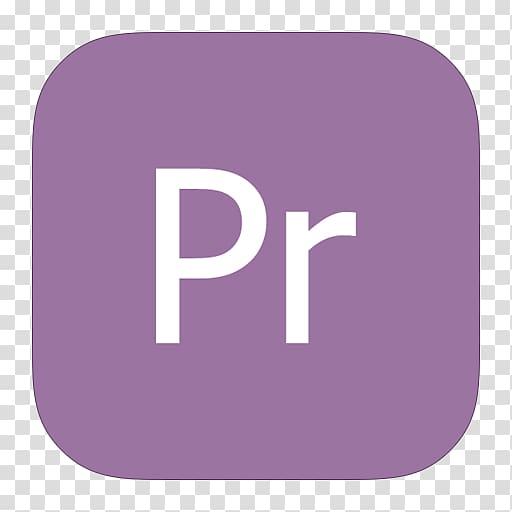 purple text brand, MetroUI Apps Adobe Premiere transparent background PNG clipart