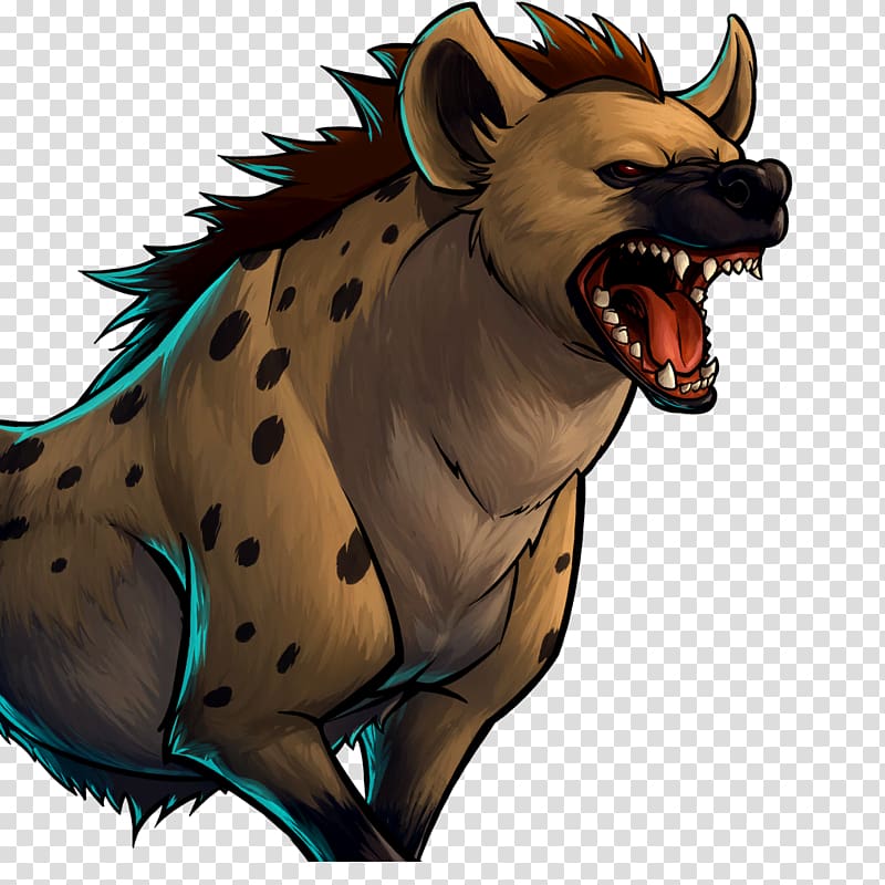 Spotted hyena Carnivora Gems of War Aardwolf, hyena transparent background PNG clipart