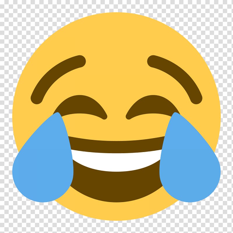 Laugh emoji , Face with Tears of Joy emoji Laughter Crying Emoticon, angry emoji transparent background PNG clipart