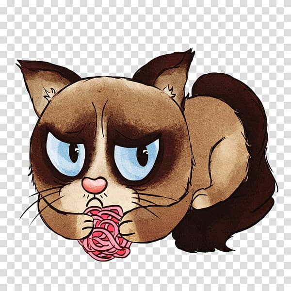 Whiskers Grumpy Cat Cartoon Drawing , others transparent background PNG clipart