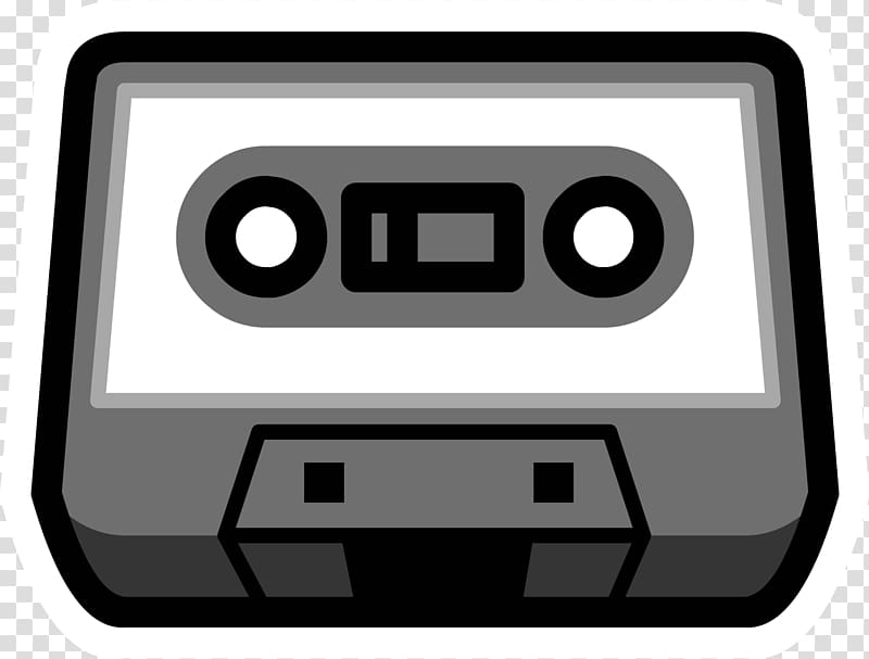 Club Penguin Entertainment Inc Compact Cassette Wiki Tape recorder, audio cassette transparent background PNG clipart