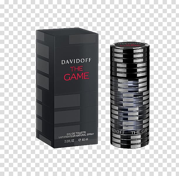 Davidoff The Game Eau De Toilette Spray Perfume Cool Water, perfume transparent background PNG clipart