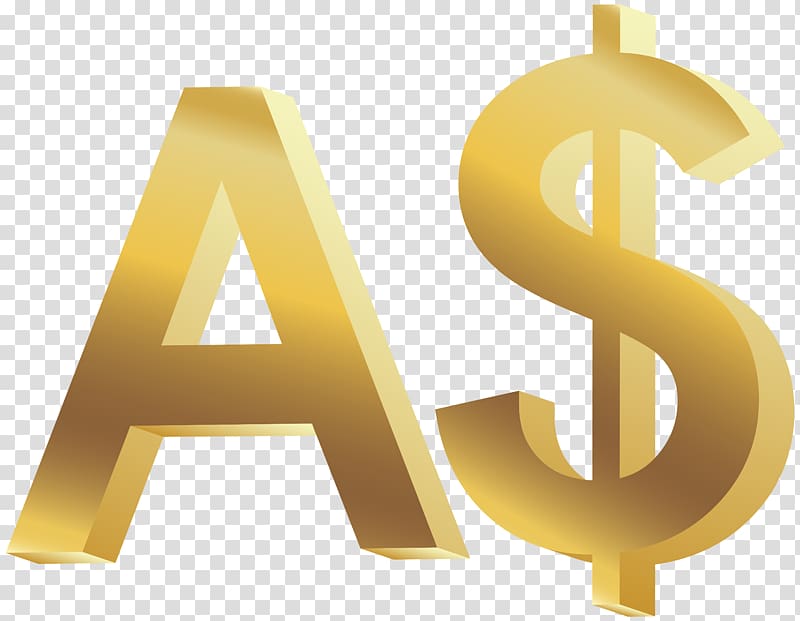 Australian dollar Dollar sign Currency symbol, clip transparent background PNG clipart