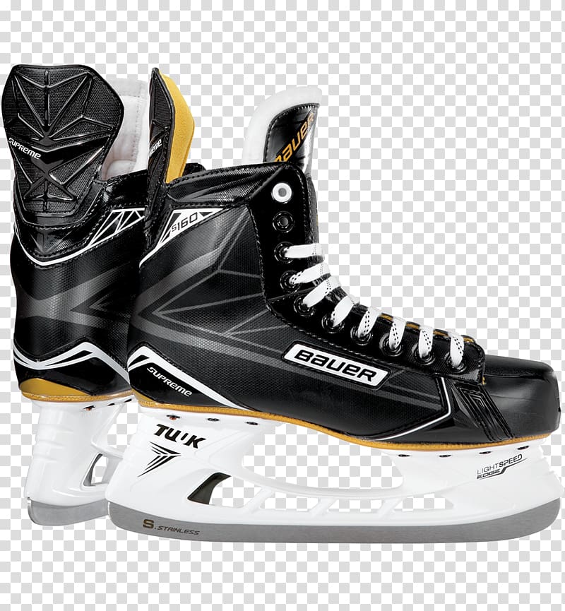 Bauer Hockey Ice Skates Ice hockey equipment Sport, ice skates transparent background PNG clipart