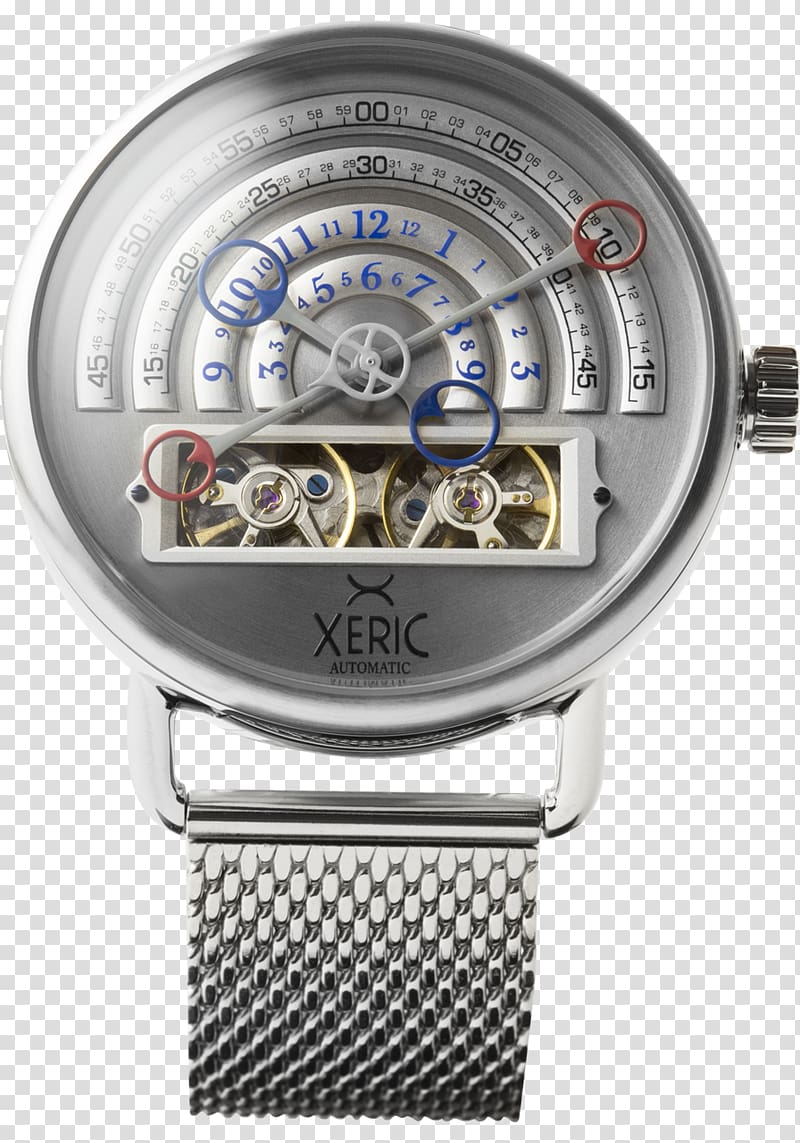 Clock Automatic watch Steel ETA SA, clock transparent background PNG clipart