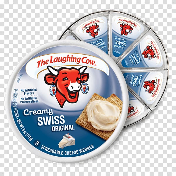 Cream Swiss cuisine Macaroni and cheese Milk The Laughing Cow, swiss cheese leaf transparent background PNG clipart